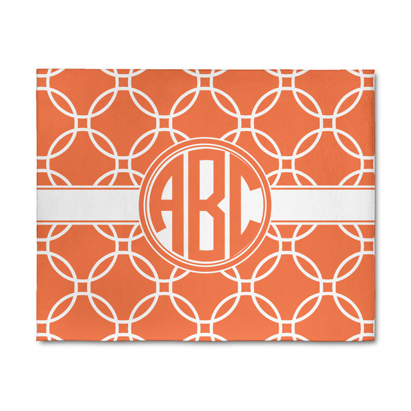 Custom Linked Circles 8' x 10' Indoor Area Rug (Personalized)