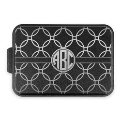 Linked Circles Aluminum Baking Pan with Black Lid (Personalized)