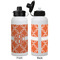 Linked Circles Aluminum Water Bottle - White APPROVAL
