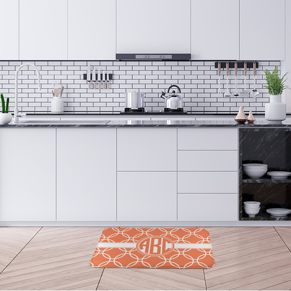 Linked Circles Anti-Fatigue Kitchen Mats - LIFESTYLE