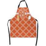 Linked Circles Apron With Pockets w/ Monogram