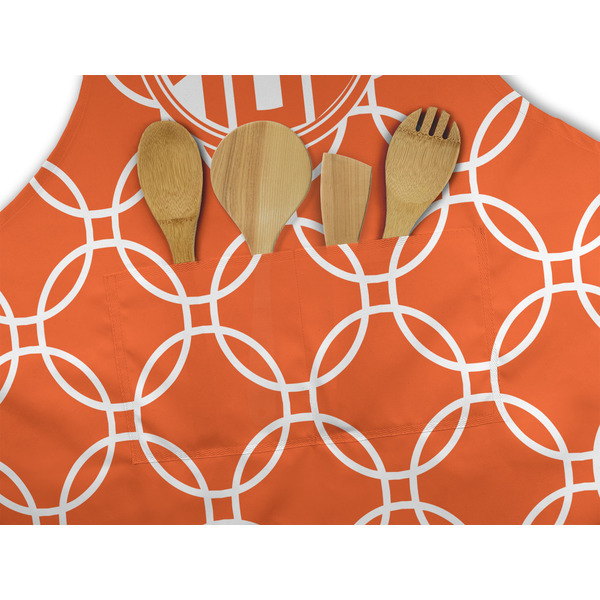 Linked Circles Apron - Pocket Detail with Props