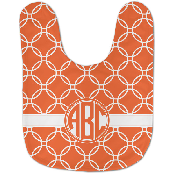 Linked Circles Baby Bib - AFT flat