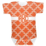 Linked Circles Baby Bodysuit 12-18 (Personalized)