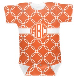 Linked Circles Baby Bodysuit (Personalized)