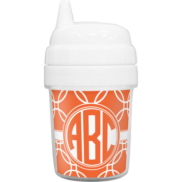 Custom Linked Circles Baby Sippy Cup (Personalized)