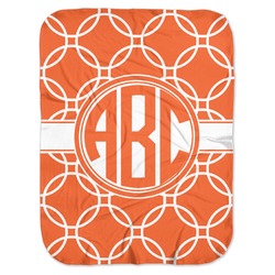 Linked Circles Baby Swaddling Blanket (Personalized)