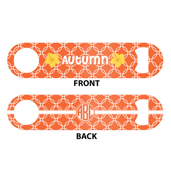 Linked Circles Bar Bottle Opener - White - Approval