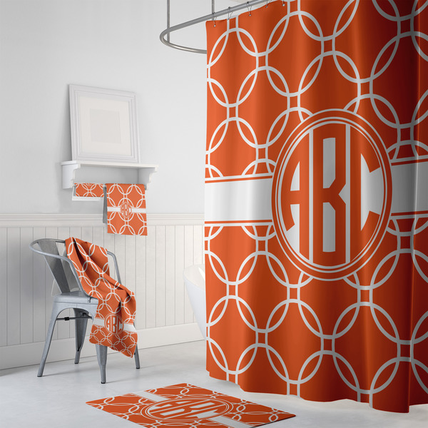 Linked Circles Bath Towel Sets - 3-piece - In Context