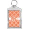 Linked Circles Bling Keychain (Personalized)