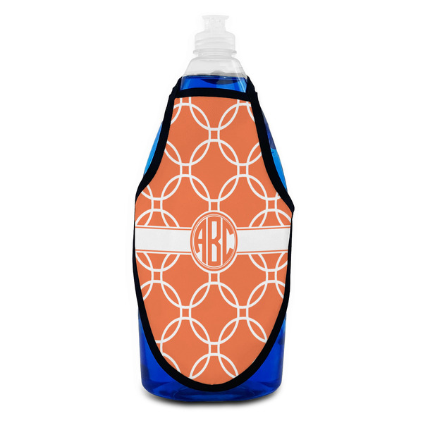 Linked Circles Bottle Apron - Soap - FRONT