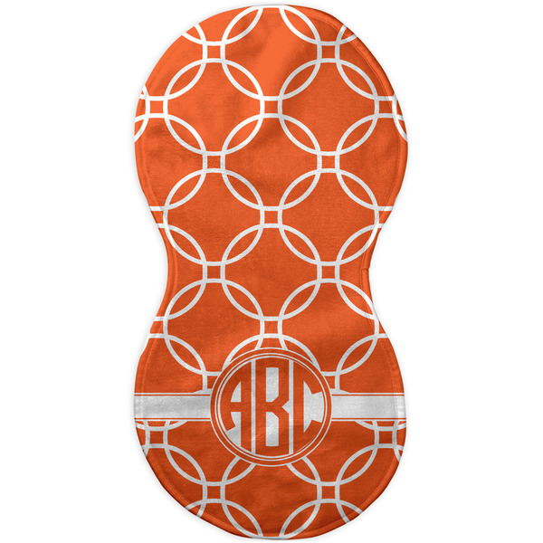 Linked Circles Burp Peanut Shaped Flat