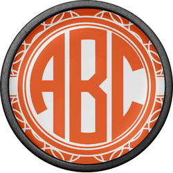 Linked Circles Cabinet Knob (Black) (Personalized)