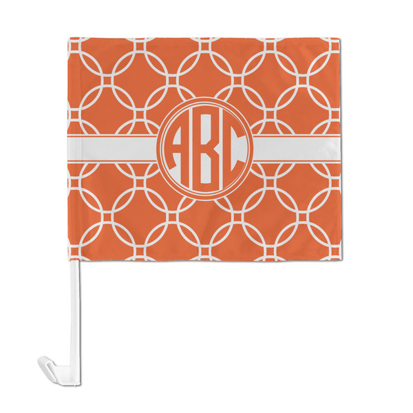 Linked Circles Car Flag - Large - FRONT