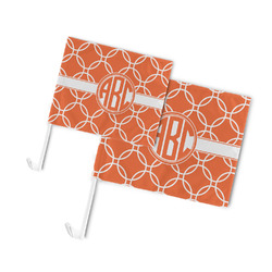 Linked Circles Car Flag (Personalized)
