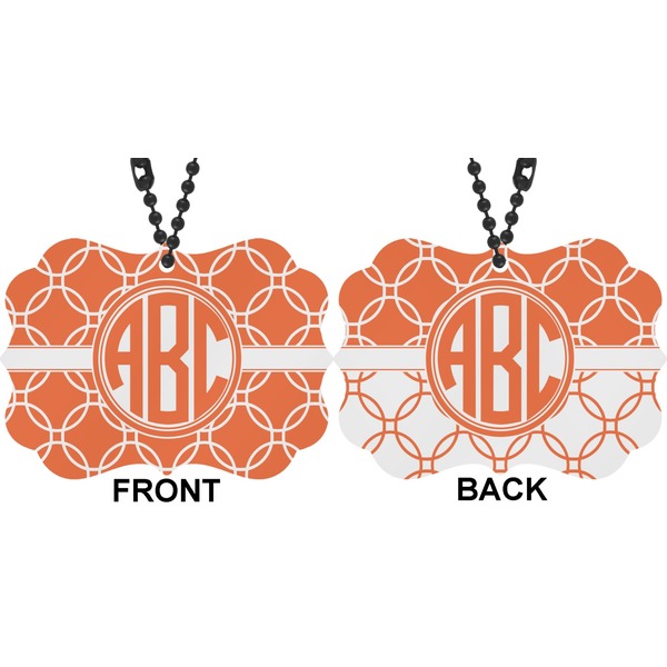 Linked Circles Car Ornament (Approval)