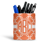 Linked Circles Ceramic Pen Holder