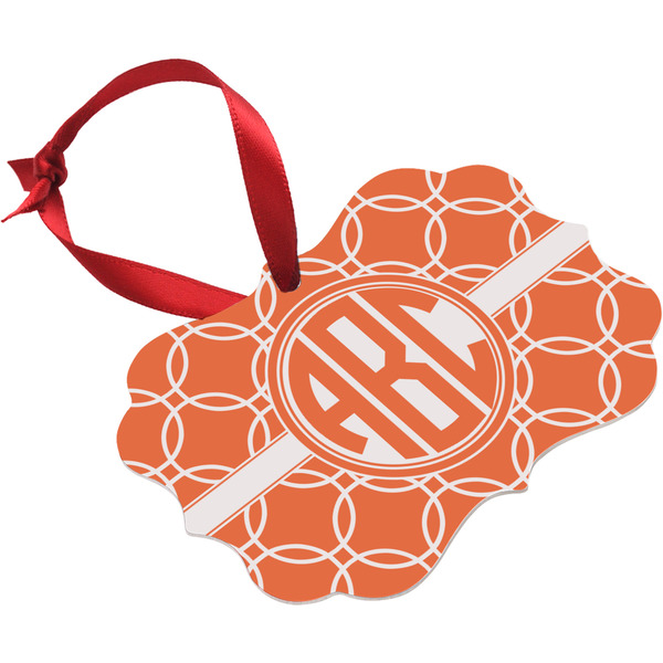 Linked Circles Christmas Ornament