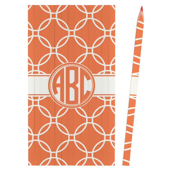 Linked Circles Colored Pencils - Front View