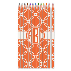 Linked Circles Colored Pencils (Personalized)