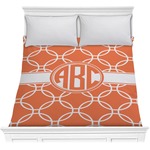 Linked Circles Comforter - Full / Queen (Personalized)