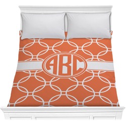 Linked Circles Comforter - Full / Queen (Personalized)
