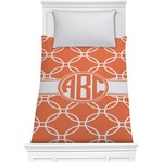 Linked Circles Comforter - Twin (Personalized)