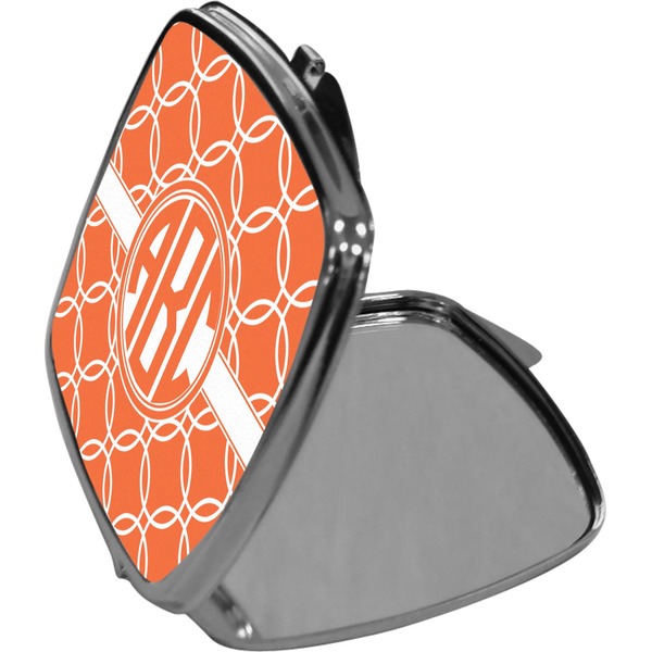 Linked Circles Compact Mirror (Side View)