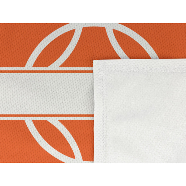 Linked Circles Cooling Towel- Detail