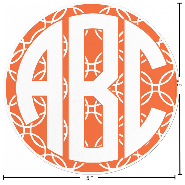 Linked Circles Custom Shape Iron On Patches - L - APPROVAL