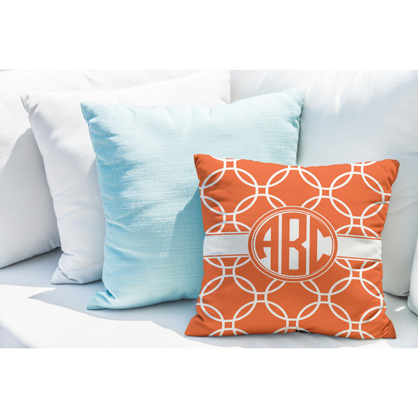 Linked Circles Decorative Pillow Case - LIFESTYLE 2