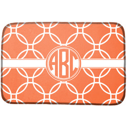 Linked Circles Dish Drying Mat (Personalized)