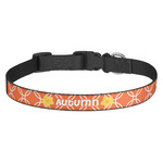 Linked Circles Dog Collar (Personalized)