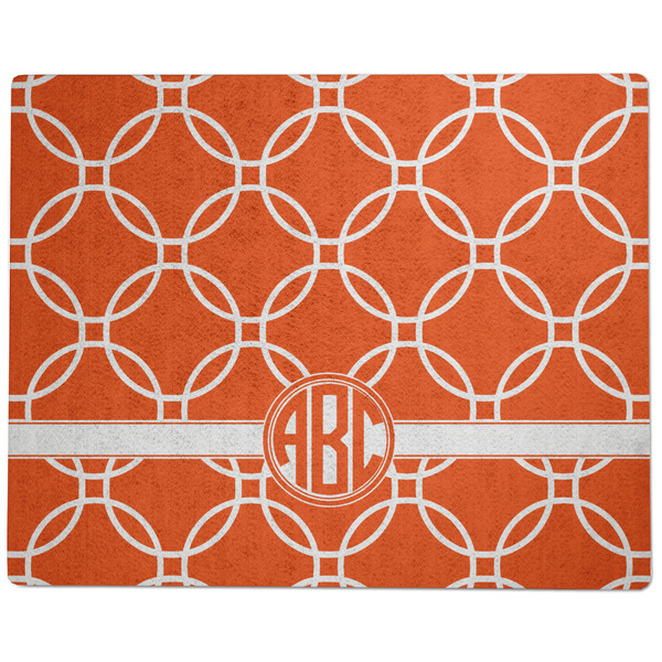 Linked Circles Dog Food Mat - Large without Bowls