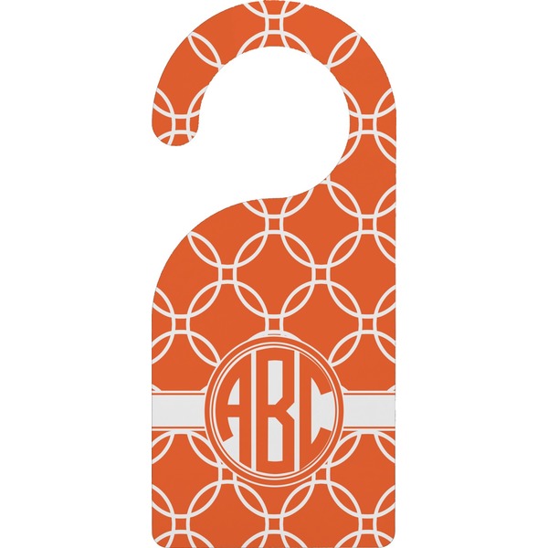 Custom Linked Circles Door Hanger (Personalized)