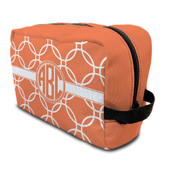 Linked Circles Toiletry Bag / Dopp Kit (Personalized)