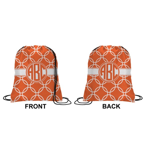 Linked Circles Drawstring Backpack