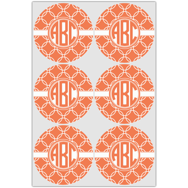 Linked Circles Drink Topper - Large - Set of 6