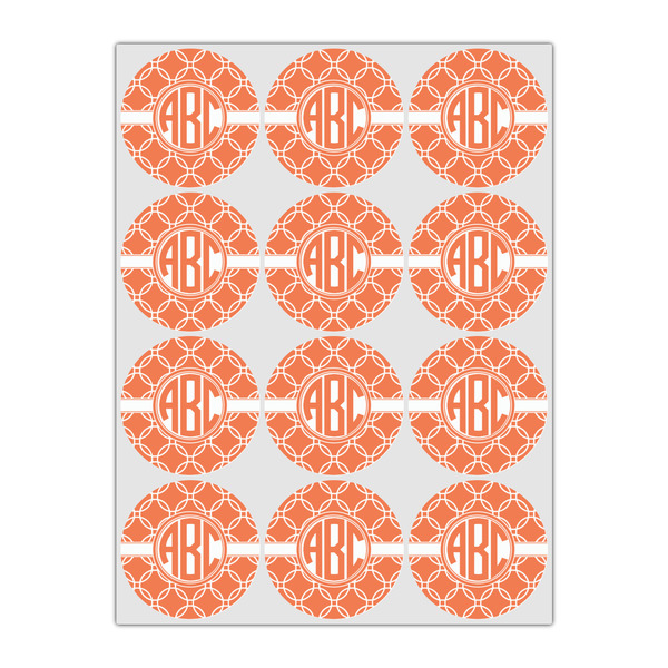 Linked Circles Drink Topper - Small - Set of 12