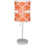 Linked Circles Lamp with Drum Shade (Personalized)
