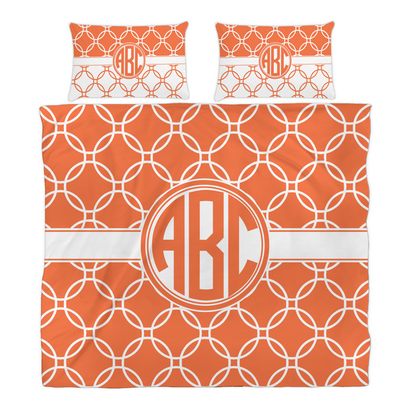 Linked Circles Duvet Cover Set - King - Alt Approval