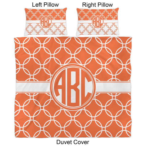 Linked Circles Duvet Cover Set - King - Approval