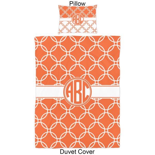 Linked Circles Duvet Cover Set - Twin - Approval