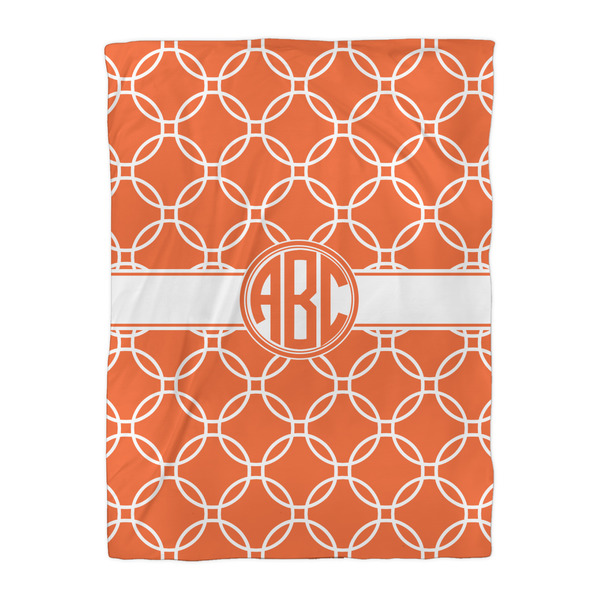 Linked Circles Duvet Cover - Twin XL - Front