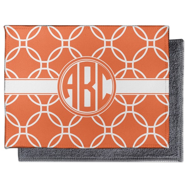 Linked Circles Electronic Screen Wipe - Flat