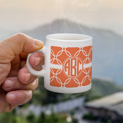 Linked Circles Single Shot Espresso Cup - Single (Personalized)