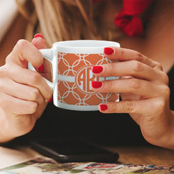 Linked Circles Double Shot Espresso Cup - Single (Personalized)