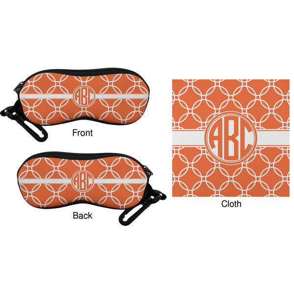 Linked Circles Eyeglass Case & Cloth (Approval)