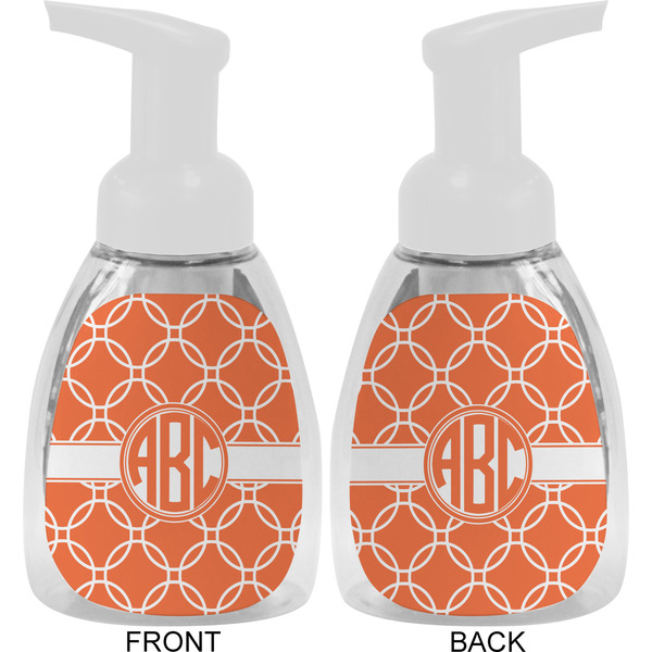 Linked Circles Foam Soap Bottle Approval - White