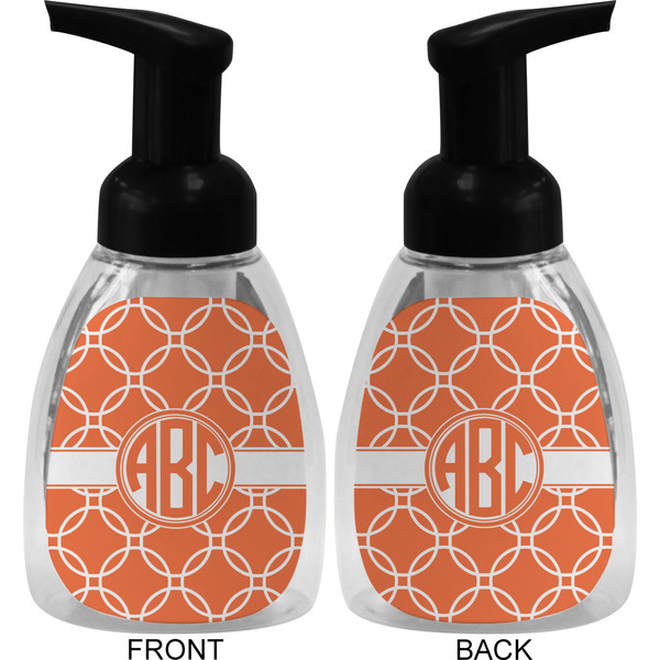 Linked Circles Foam Soap Bottle (Front & Back)